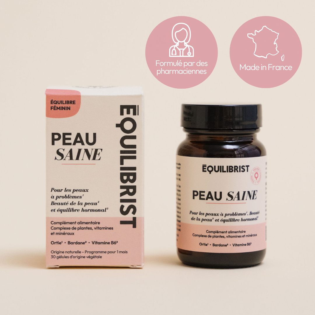 Complément alimentaire dédié aux peaux à imperfection : découvrez PEAU SAINE
