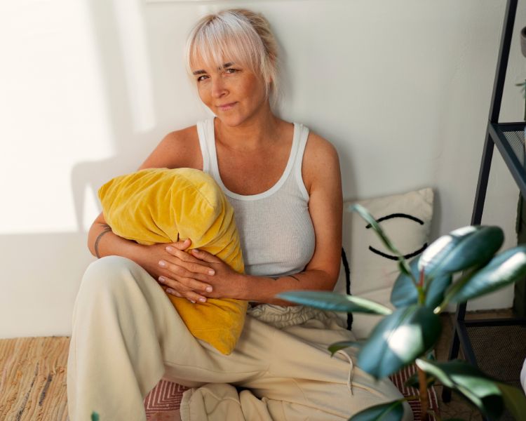 Ventre gonflé à la ménopause : conseils et astuces.