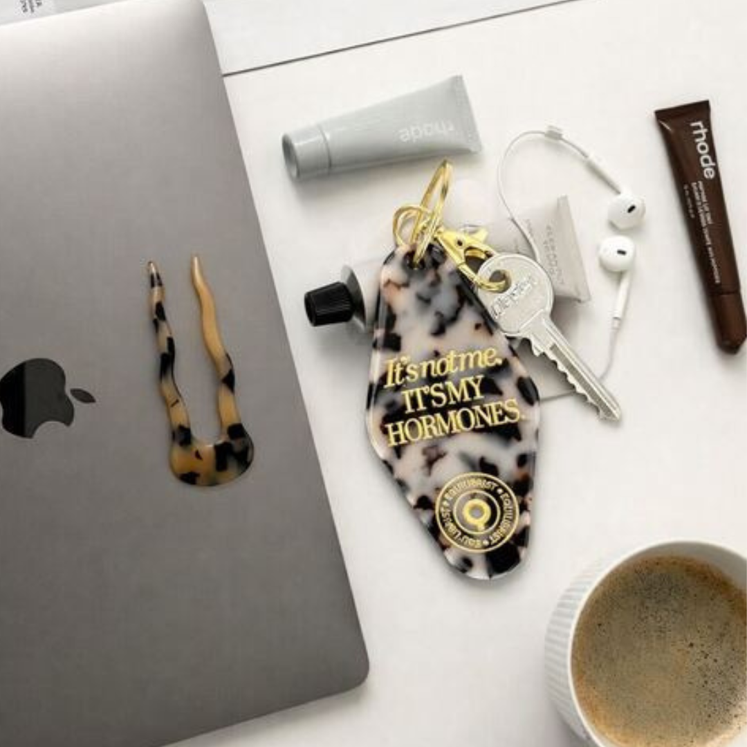 Porte-clé “It’s not me, it’s my hormones”