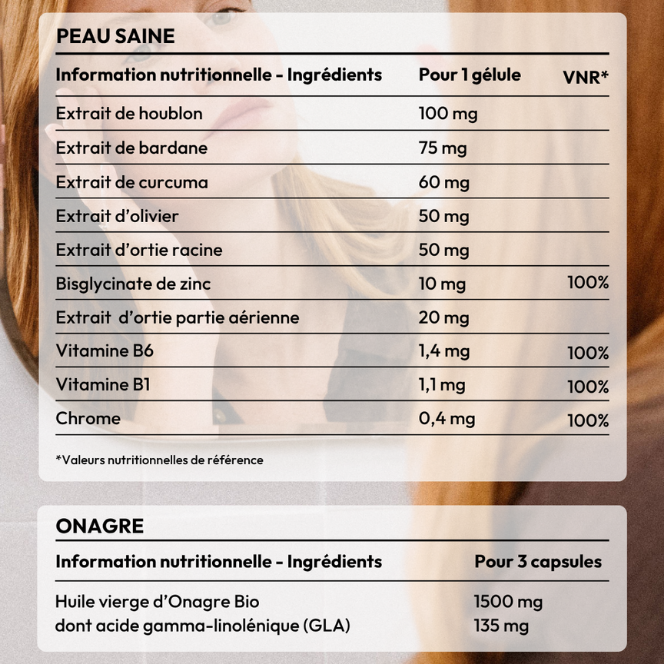 Pack Peau Saine &amp; Onagre