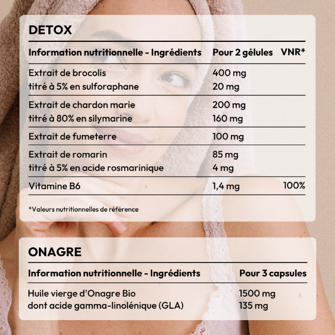 Pack Onagre &amp; Détox