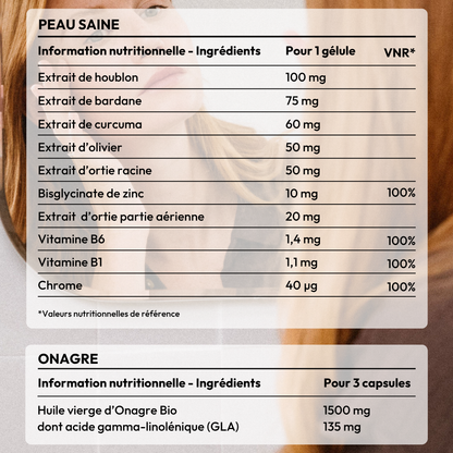 Pack Peau Saine &amp; Onagre